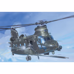 Italeri MH-47 E SOA Chinook, Modèle réduit de giravion, Kit de montage, 1:72, MH-47 E SOA Chinook, unisexe, Gulf War