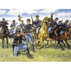 Maquette figurine - ITALERI - Cavalerie de lUnion - Echelle 1:72