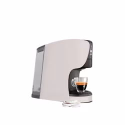 Bialetti 098150533, Cafetière, 0,4 L, Dosette de café, 1450 W, Gris
