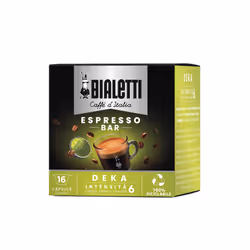 Bialetti Italia Deca, Capsule de café, Café, Bialetti Diva, 16 tasses, Aluminium, Vert, 7 g