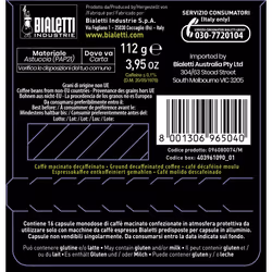 Bialetti Italia Deca Capsule de café 16 pièce(s)