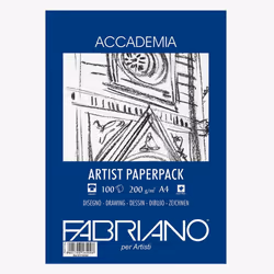 Fabriano Accademia, papier d'art, 200 g/m², 100 feuilles