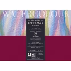 Fabriano Watercolour, papier d'art, 200 g/m², 20 feuilles