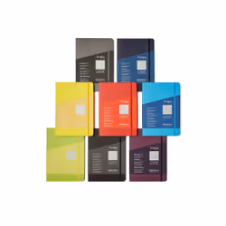 Fabriano Ecoqua Plus, Monochromatique, Violet, A5, 80 feuilles, 90 g/m², Couverture souple