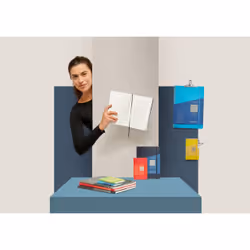Fabriano Ecoqua Plus bloc-notes A5 80 feuilles Violet