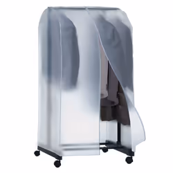 Domopak 901040, Sac souple pour vêtements, Translucide, Poly-acétate de vinyle (PEVA), 95 cm, 50 cm, 160 cm