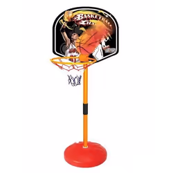 Panneau de basket sur pied - SUN & SPORT - Réglable jusquà 1m30 - Plastique - Pour enfants