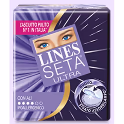 LINES Seta Ultra Con Ali, 3 mm, 11 pièce(s)