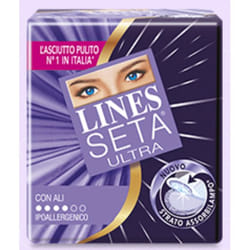 LINES Seta Ultra Con Ali Serviette hygiénique 11 pièce(s)