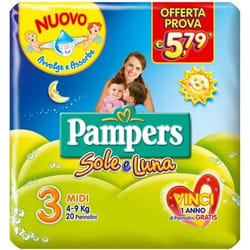 Pampers Midi Garçon/Fille 3 20 pièce(s)