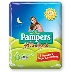 Pampers Extralarge Garçon/Fille 6 14 pièce(s)