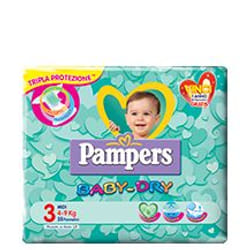 Pampers Midi Garçon/Fille 3 20 pièce(s)
