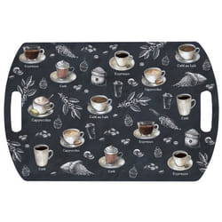 Plateau de service - EASYLIFE - Barista - Mélamine - 52 x 30 cm - Rectangulaire