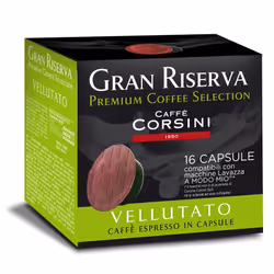Caffe Corsini DCC124, Capsule de café, Espresso, A Modo Mio, Multicolore, A Modo Mio, 120 g