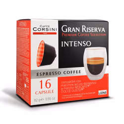 Caffe Corsini DCC467, Capsule de café, Espresso, Dolce Gusto, Multicolore, Oblo, Jovia, Piccolo, Circolo, Melody, Mini me, Ge ...