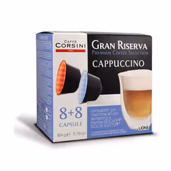 Caffe Corsini DCC472, Capsule de café, Cappucino, Dolce Gusto, 8 tasses, Multicolore, Nescafè Dolce Gusto, Oblo, Jovia, Picco ...