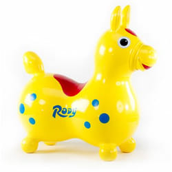 Rody Horse Yellow Panier de jouets représentant un animal