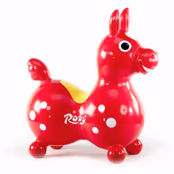 Rody Horse Red, Panier de jouets représentant un animal, 2 an(s)