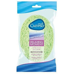 Calypso Relax Éponge en loofa avec coton et lin couleurs assorties Relaxing Moment