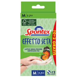 Spontex 8001700610201 gant de nettoyage Latex Blanc Femelle S/M