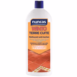 Winto Cotto Nettoyant surfaces délicates est un détergent spécifique formulé pour les sols en terre cuite, même les plus préc ...