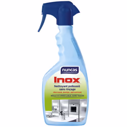 Nettoyant pour le nettoyage quotidien de toutes les surfaces chromées et en acier inoxydable. Il enlève efficacement les empr ...