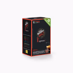 Caffè Vergnano Espresso Cremoso, Capsule de café, Café, Café moyennement torréfié, 10 tasses, 24 mois, Multicolore