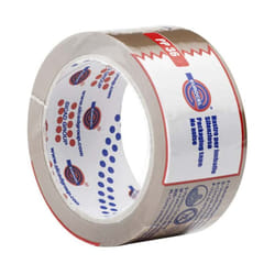 Eurocel - Ruban polypropylène emballage havane 50mmx66ml