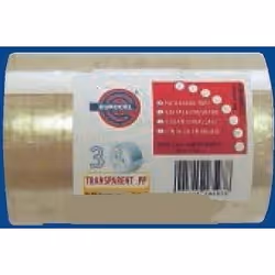 EUROCEL CF3NASTRO IMBALLO TRASPARENTE 50X66, 66 m, Transparent, Polypropylène (PP), 50 mm, 3 pièce(s)