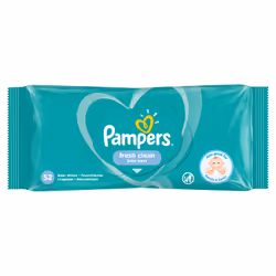 Pampers Fresh Clean 81688030, Lingette humide pour bébé, Testé dermatologiquement, Hypoallergénique, PH neutre