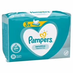 Pampers Sensitive 81687195 lingette pour bébés 156 pièce(s)