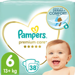 Pampers Premium Care Size 6 13+ kg 38 pcs