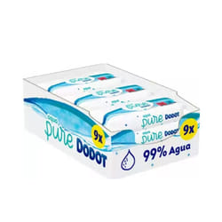 Dodot Pure 99% lingettes humides 432 u