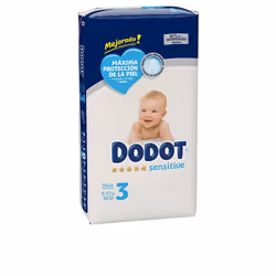 Dodot Sensitive taille 3 couches 6-10 kg 56 u