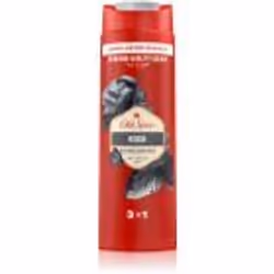 Le gel douche et shampooing 2 en 1 Old Spice Rock lave rapidement et efficacement la peau du corps, mais aussi les cheveux.