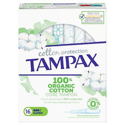 TAMPAX Cotton Protection Super