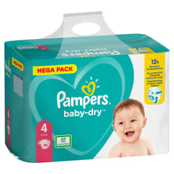 Pampers Baby-Dry 81715584 couche jetable Garçon/Fille 4 88 pièce(s)