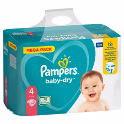 Pampers Baby-Dry 81715584 couche jetable Garçon/Fille 4 88 pièce(s)