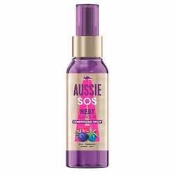Aussie SOS Heat Saviour Spray Protecteur, Laque, Femmes, Cheveux abimés, Cheveux secs, 100 ml, Aqua, Glycerin, Phenoxyethanol ...