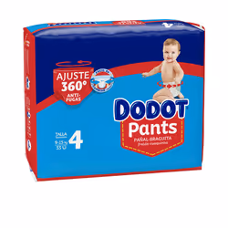 Dodot Pants couche-culotte taille 4 9-15 kg 33 u