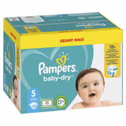 Pampers Baby-Dry 81728663 couche jetable Garçon/Fille 5 80 pièce(s)