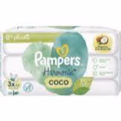 Pensez à la peau délicate de votre bébé et préservez son pH naturel où que vous alliez. Les lingettes nettoyantes Pampers Har ...