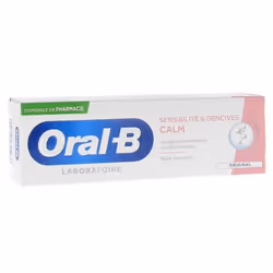 Dentifrice - Oral-B - Calm Original - Sensibilité - Gencives - 75ml
