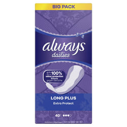 Always Daily Extra Protect Long Plus Serviette hygiénique 40 pièce(s)