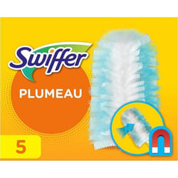 Swiffer Duster Plumeau Attrape & Retient 5 Recharges Dépoussiérantes