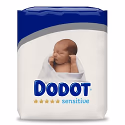 Dodot Sensitive, Garçon/Fille, 2 kg, 5 kg, 80 pièce(s)