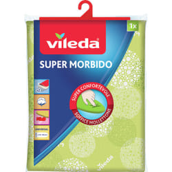 Vileda SuperMorbido Housse de planche à repasser Coton Vert