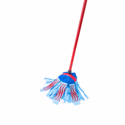 Vileda 138178 seau et système de lavage Réservoir unique Noir, Bleu, Rouge - Vue supplémentaire 4