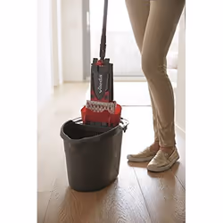 Vileda SuperMocio Revolution Sistema seau et système de lavage Réservoir unique Noir, Rouge, Blanc - Vue supplémentaire 4