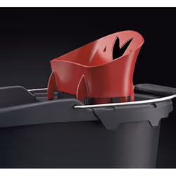 Vileda SuperMocio Revolution Sistema seau et système de lavage Réservoir unique Noir, Rouge, Blanc - Vue supplémentaire 5